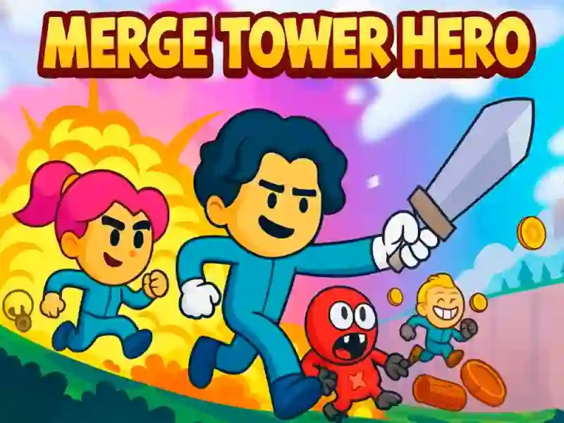 Xogo Merge Tower Hero en liña
