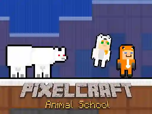 Xogo PixelCraft Animal School en liña