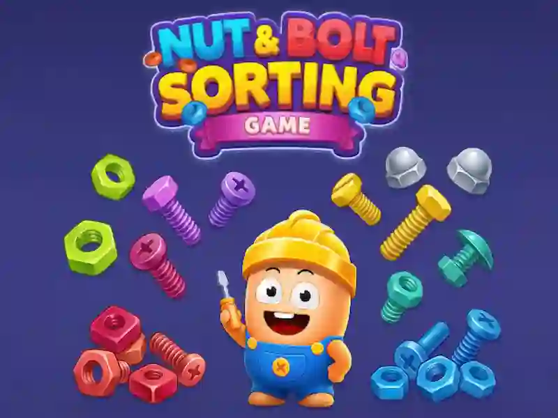 Xogo Nuts & Bolt Sorting Game en liña