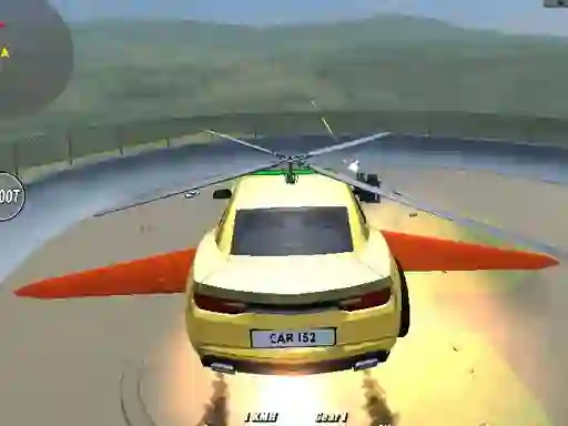 Xogo Supra Crash Shooting Fly Cars en liña