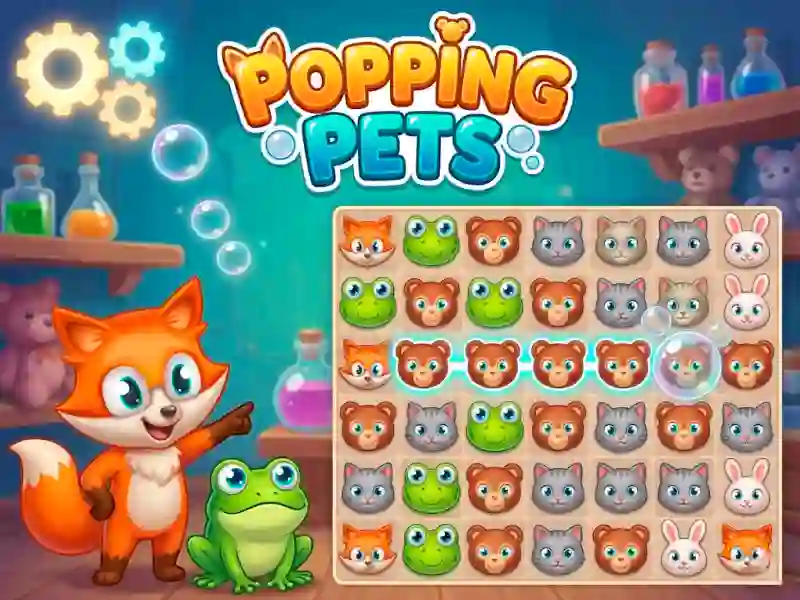 Xogo Popping Pets en liña