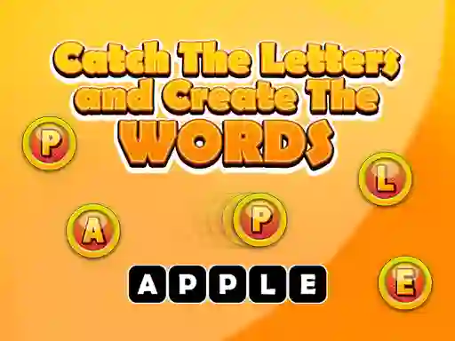 Xogo Catch The Letters And Create The Words en liña