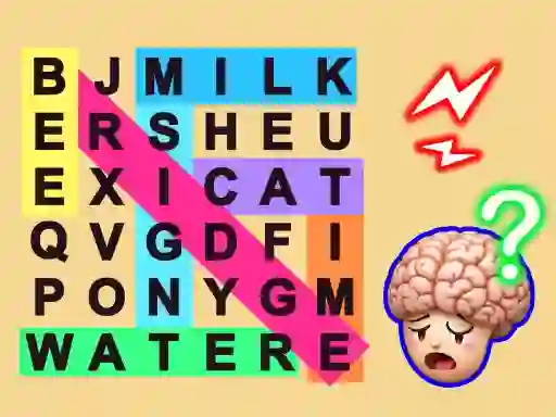 Xogo Fillwords: Find All the Words en liña