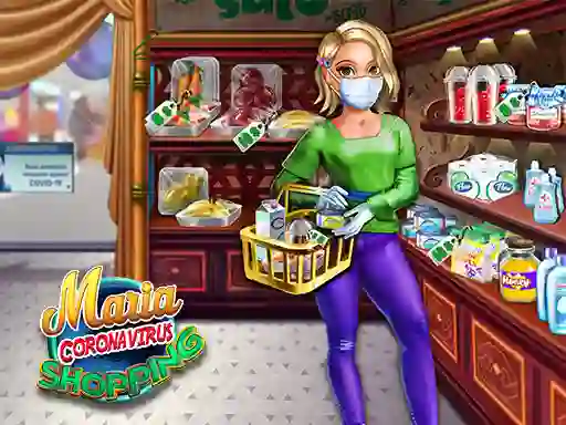 Xogo Maria Coronavirus Shopping en liña