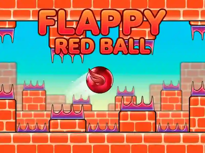 Xogo Flappy red ball en liña