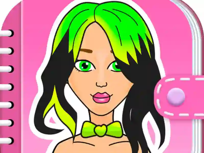 Xogo DIY Paper Doll en liña