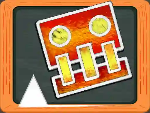Xogo Geometry Dash Blackboard en liña