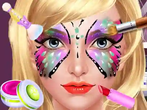 Xogo Face Paint Salon en liña