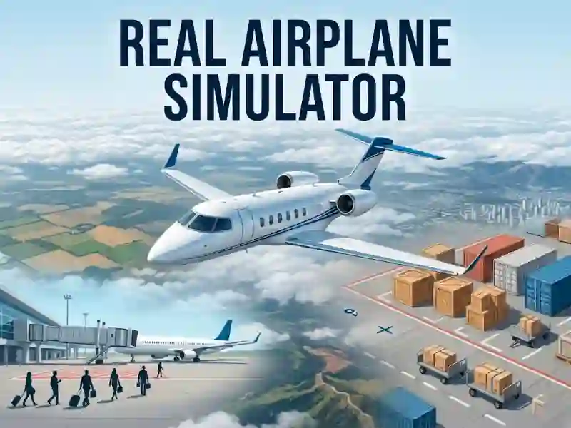 Xogo Real Airplane Simulator en liña