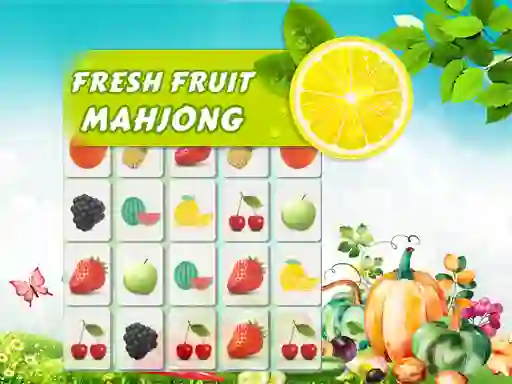 Xogo Fresh Fruit Mahjong en liña