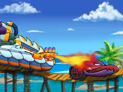 Xogo Car Eats Car Sea Adventure en liña