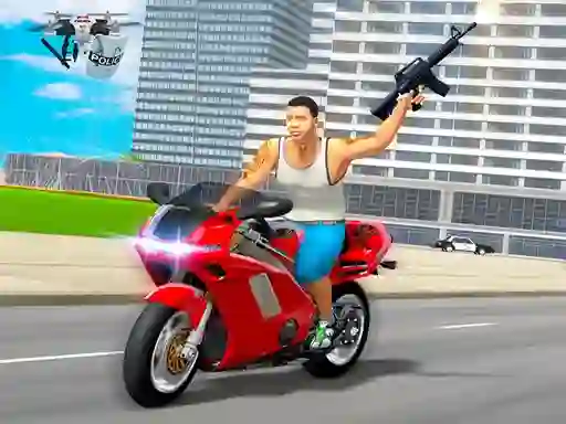 Xogo Open World Crime City Shooting en liña