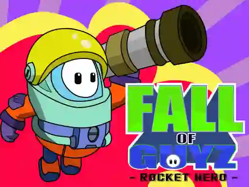 Xogo Fall Guys Rocket Hero en liña