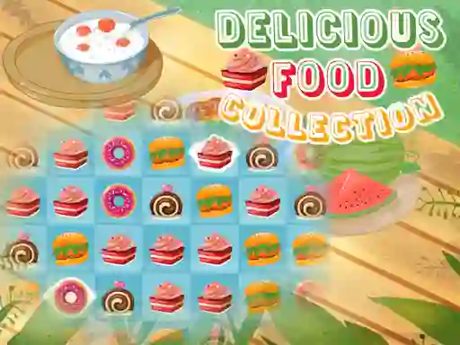 Xogo Delicious Food Collection en liña