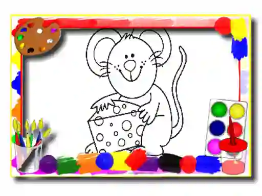 Xogo Kids Cartoon Coloring Book en liña