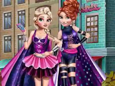Xogo Superhero Spring Princess Dress Up en liña