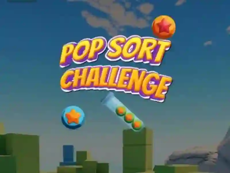 Xogo Pop Sort Challenge en liña