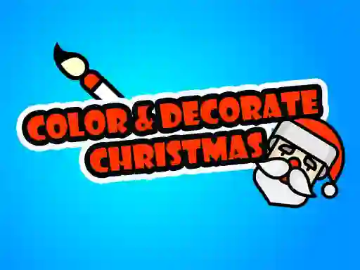 Xogo Color & Decorate Christmas en liña