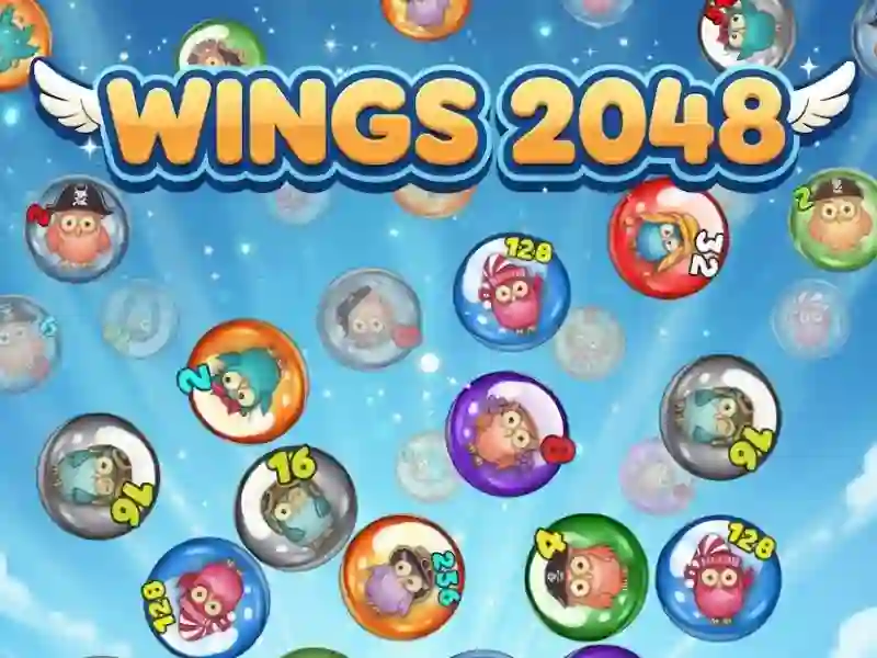 Xogo Wings 2048 en liña