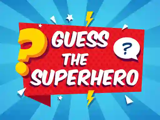 Xogo Guess The Superhero en liña