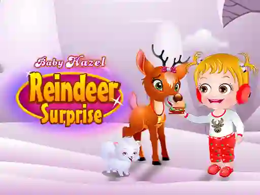 Xogo Baby Hazel. Reindeer surprise en liña