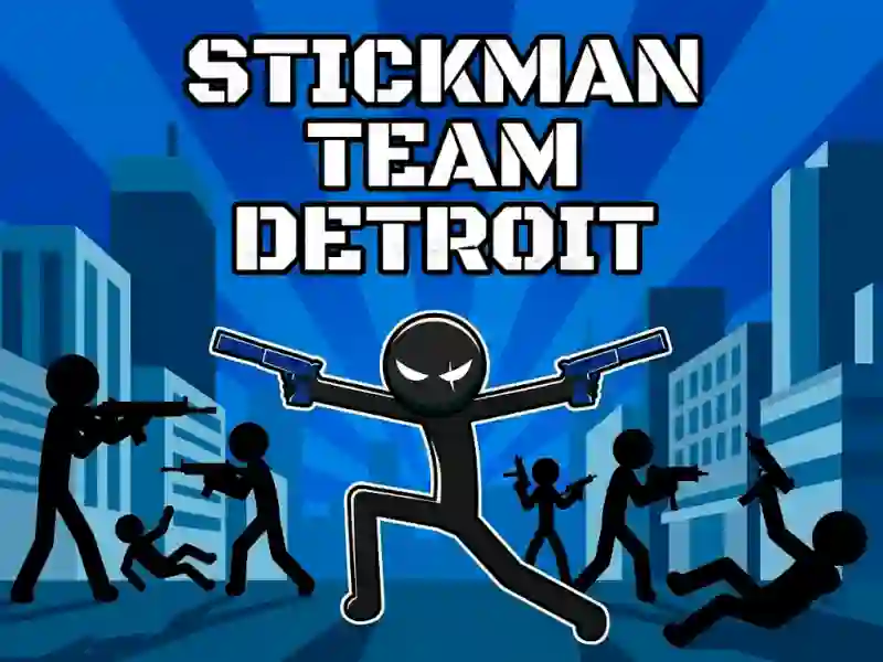 Xogo Stickman Team Detroit en liña
