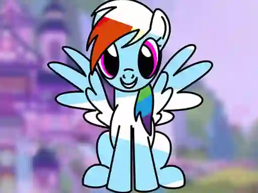 Xogo My Little Pony Coloring Book en liña