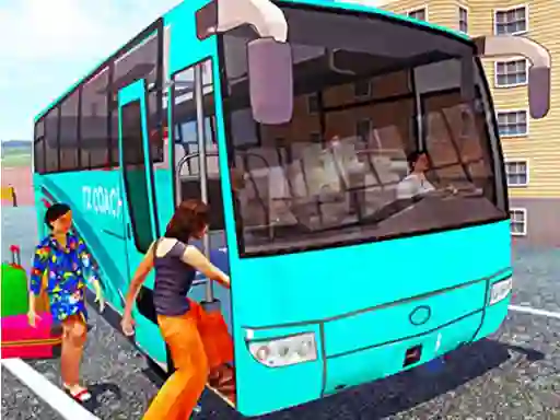 Xogo Off Road bus Transport Driver: Tourist Coach Sim en liña