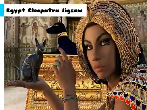 Xogo Egypt Cleopatra Jigsaw en liña