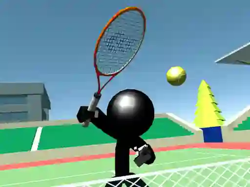 Xogo Stickman Tennis 3D en liña