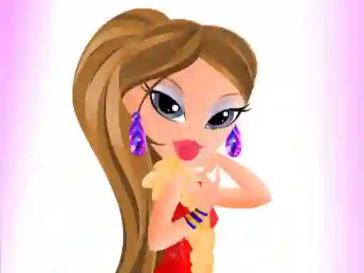 Xogo Sweet Bratz Dressup en liña