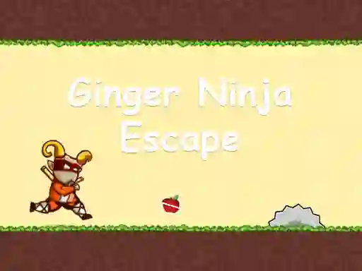 Xogo Ginger Ninja Escape en liña