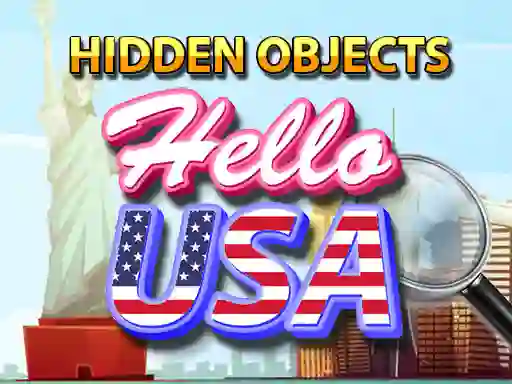 Xogo Hidden Objects Hello USA en liña