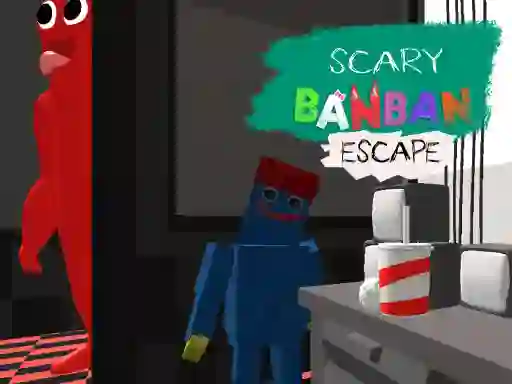 Xogo Scary BanBan Escape en liña
