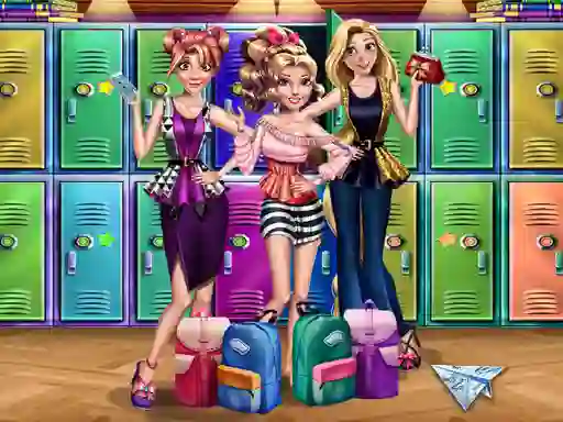 Xogo Princess Back To School en liña