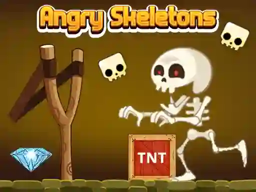 Xogo Angry Skeletons en liña