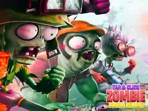 Xogo Tap & Click Zombie Mania Deluxe en liña
