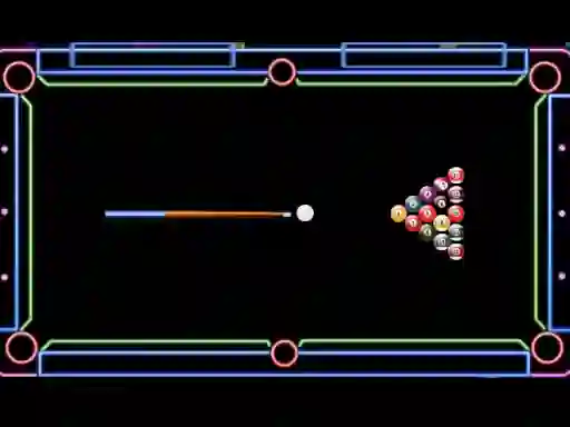 Xogo Billiard Neon en liña