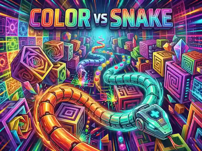 Xogo Color vs Snake en liña