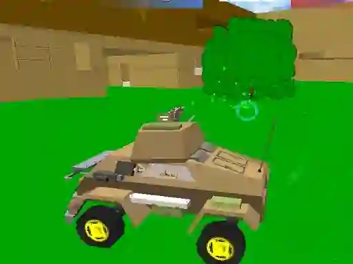Xogo Blocky Wars 3d Toonfare en liña