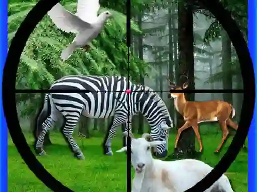 Xogo Real Jungle Animals Hunting en liña