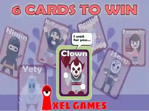 Xogo 6 Cards To Win en liña