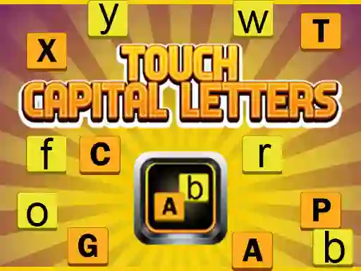 Xogo Touch Capital Letters en liña