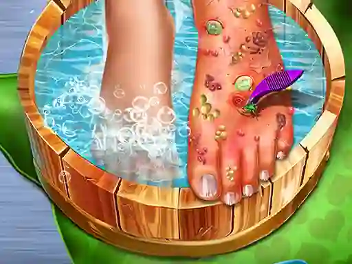 Xogo Feet Skin Doctor en liña