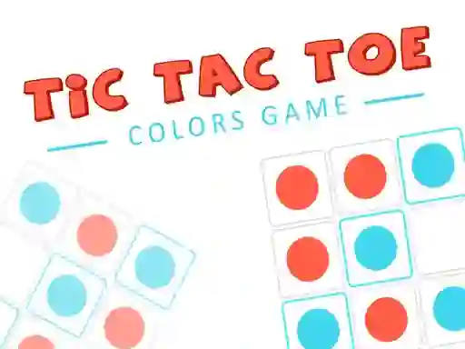 Xogo Tic Tac Toe Colors Game en liña