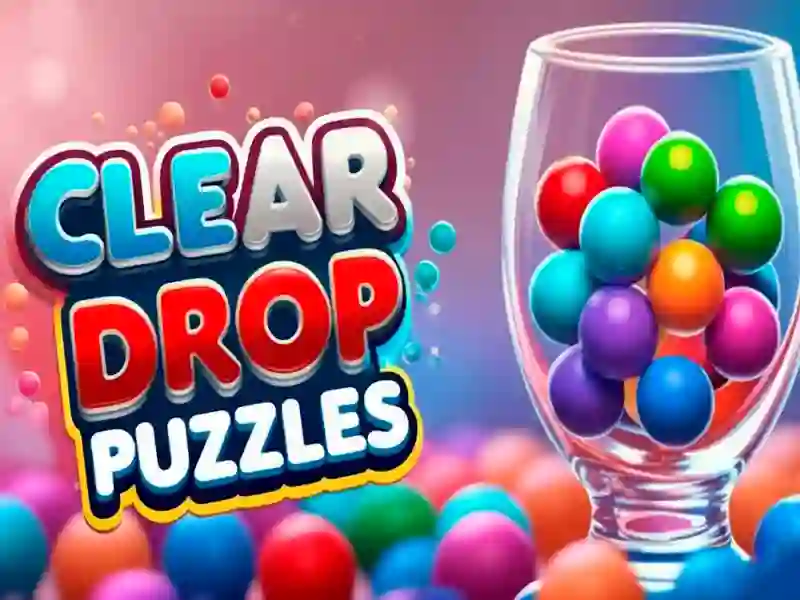 Xogo Clear Drop Puzzles en liña