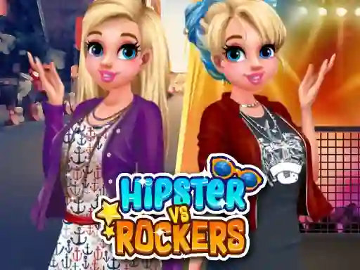 Xogo Hipsters vs Rockers en liña
