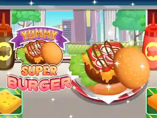 Xogo Yummy Super Burger en liña