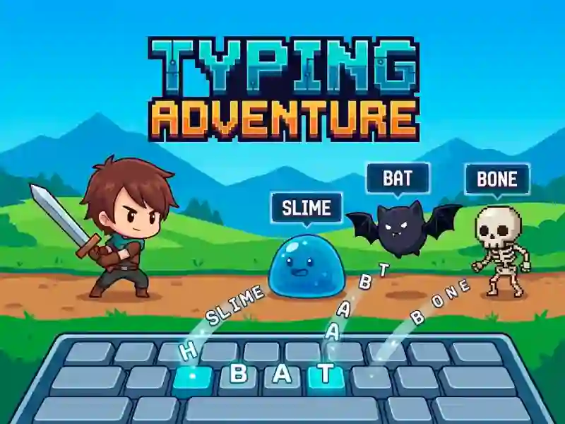 Xogo Typing Adventure en liña