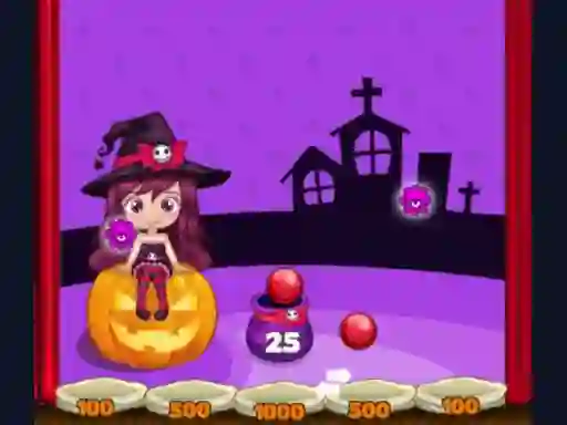 Xogo Bubble Shooter Halloween en liña